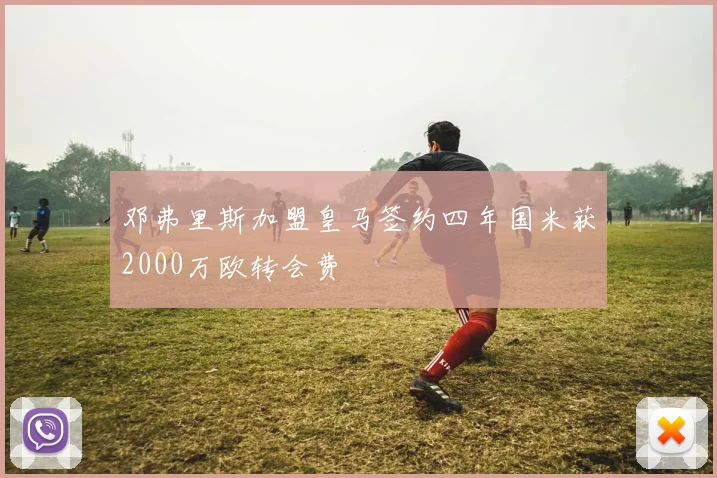 邓弗里斯加盟皇马签约四年国米获2000万欧转会费